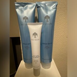 Nuskin Galvanic Spa Body Shaping Gel and Eye Corrector